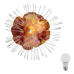 SMD LED Wandleuchte mit Muschelbesatz