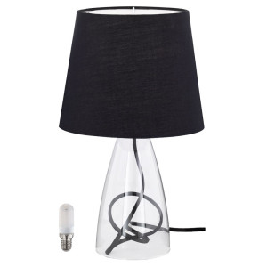 Elegante LED Tischleuchte mit Kabelschalter