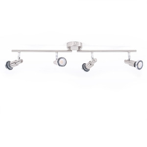 4-flammige Deckenlampe aus Metall