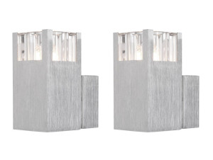 2er Set Design Wandstrahler für den Wohnraum