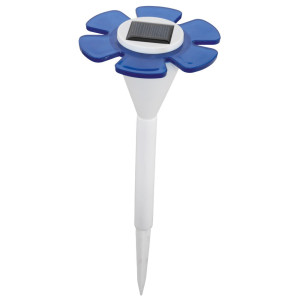 Elegante LED Solarleuchte im floralen Design