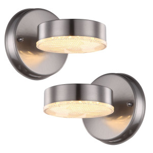 2er Set LED Wandleuchten für den Außenbereich