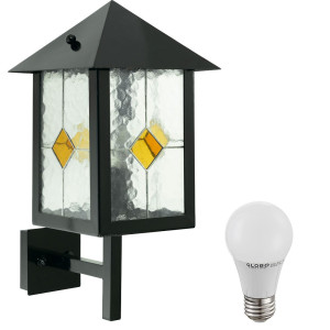 7 Watt LED TTiffany Wandleuchte für den Außenbereich