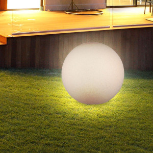 LED Steck Leuchtkugel für den Außenbereich in runder Form