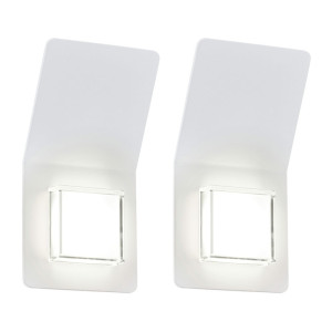 2er Set LED Wandleuchte für den Außenbereich FIGU