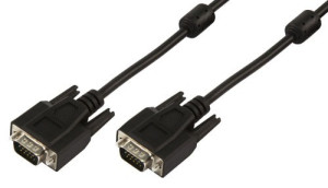 VGA Kabel Premium Monitorkabel 15pol HD St/St 5m