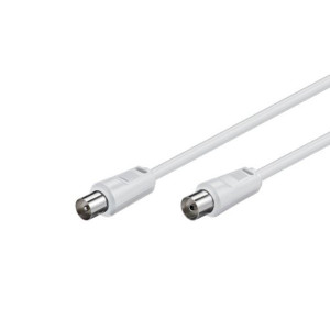 Koaxstecker mit Koaxkupplung mit einer Länge von 2,5 m