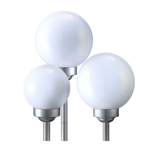 3er Set LED Solarleuchten für den Außenbereich