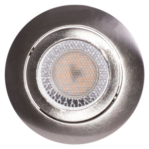 LED Einbaustrahler, silber, verstellbar, 7,7 cm, EASY CLIP