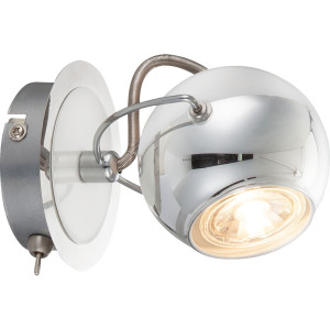 Traditionelle Strahler aus Chrom Globo 57883-1O