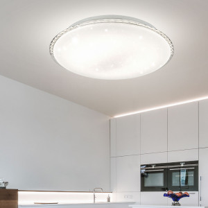 LED Deckenlampe, Sterneneffekt, 37 cm