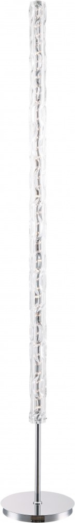 Vornehme 30W LED Diele Stehleuchte mit Schalter aus Chrom