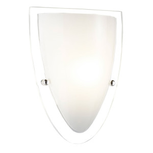 Hochwertige LED Wandleuchte aus Glas