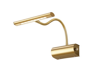 Stilvolle 4 Watt LED Wandleuchte in Messing matt