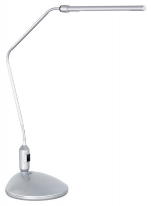 Schicke LED Arbeitsleuchte in Titanfarbig