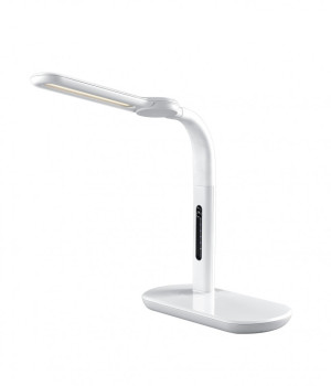 Stilvolle 9 Watt LED Tischleuchte in Weiß