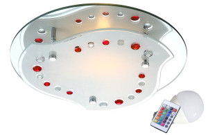 Design Deckenlampe inkl. LED RGB Farbwechsler