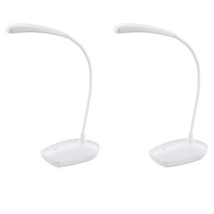 2er Set LED Tischleuchten mit Touchdimmer und USB Kabel