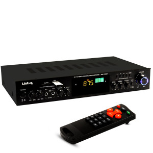 MP3 Receiver mit USB SD Bluetooth und Fernbedienung AMP7000BT