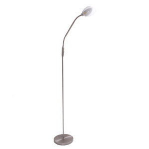 Stehlampe, Glas Spot flexibel, Höhe 150 cm, PERCY