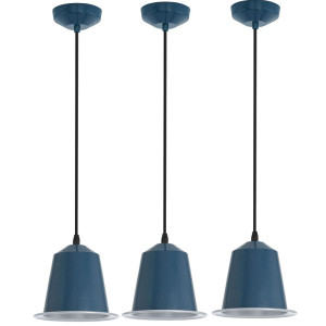 3er Set LED Pendelleuchten für den Wohnraum GINOSA