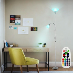 RGB LED Deckenfluter mit beweglichem Lesearm