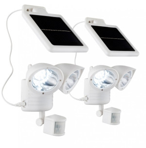 Praktische LED Solarleuchte mit Bewegungsmelder im 2er Set
