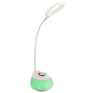 LED Tischleuchte, Farbwechsel Fuß, Höhe 48 cm, NELE