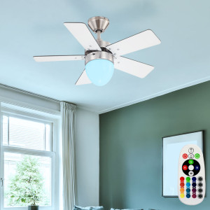 RGB LED Deckenventilator mit Beleuchtung