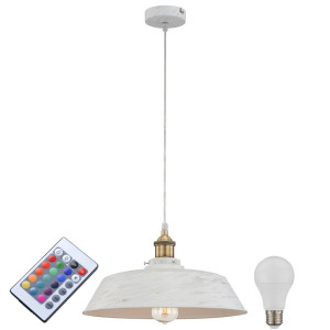 Hängeleuchte mit RGB LED Leuchtmittel