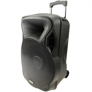700W PA Musikanlage, USB/SD, Gitarreneingang, Bluetooth, Party-Licht