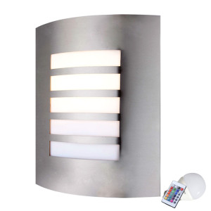 RGB LED Wandleuchte für den Außenbereich