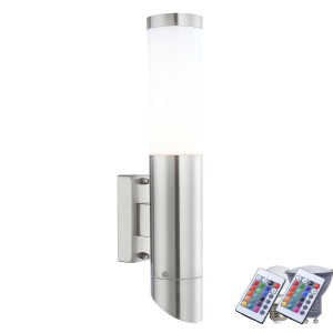 RGB LED Wandleuchte für den Außenbereich