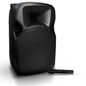 400W PA Musikanlage, USB/SD, Bluetooth, Mikrofon,Trolley