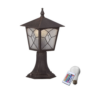 RGB LED Stehlampe mit Fernbedienung für den Außenbereich