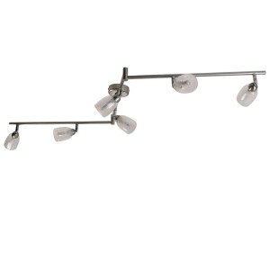 LED Deckenleuchte, Strahler schwenkbar, Länge 145 cm