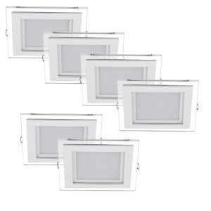 6er Set LED Einbauspots für Ihren Wohnraum