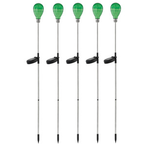 5er Set LED Solarleuchten für Ihren Garten