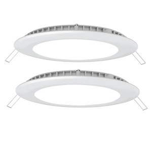 2er Set LED Deckenpanel in weiß für Ihre vier Wände