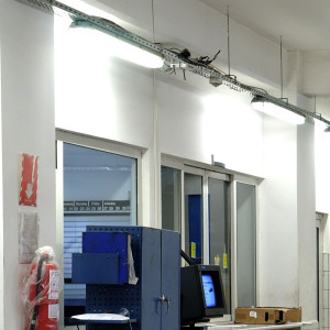 2x LED Wannenleuchten, 2880 Lumen, Neutralweiß, L 120 cm, VT-1249