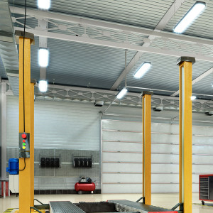 6x LED Wannenleuchten, 2880 Lumen, Neutralweiß, L 120 cm, VT-1249