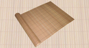 Sicht- u. Windschutz PVC 90x500cm braun
