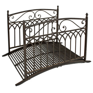 Gartenbrücke YASUR mit Geländer