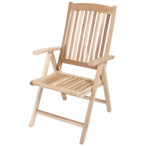 Hochlehner JAVA Teak 5-fach verstellbar