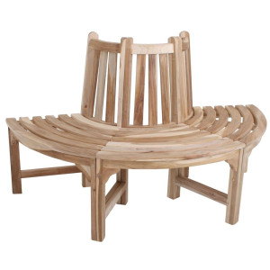 Baumbankhälfte JAVA Teak C-grade