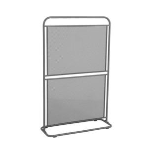MWH Sichtschutz Divido grau 124x80x30 cm