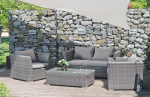Lounge Gruppe AVILA 4-teilig
