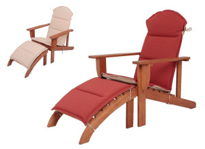 Adirondack Chair HARPER mit Auflage