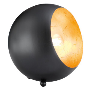 Tischleuchte in schwarz gold für Ihr Schlafzimmer BILLY