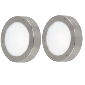 2er Set LED Wandlampen für Ihren Außenbereich VENTO
